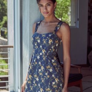 Abercrombie & Fitch Wide Strap Mini Dress Size XS Tall